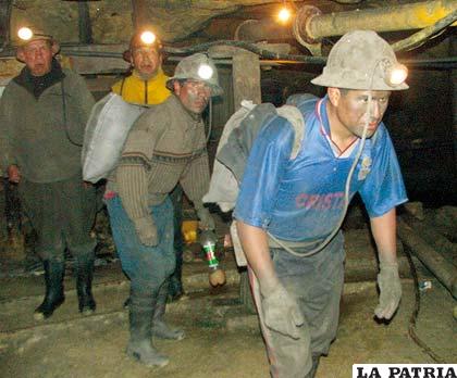 Los mineros la vanguardia del proletariado