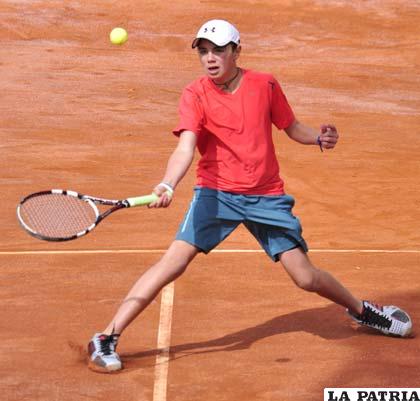 El tenista Gabriel Nolasco