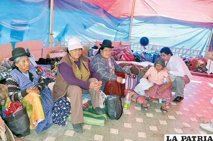 Huelga de hambre que iniciaron comunarios de Rodeo en octubre de 2013 podría repetirse