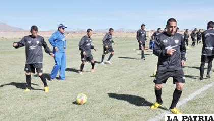 Durante el trabajo de preparación del equipo de San José