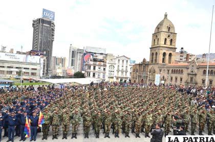 Suboficiales que fueron reincorporados a las FF.AA.