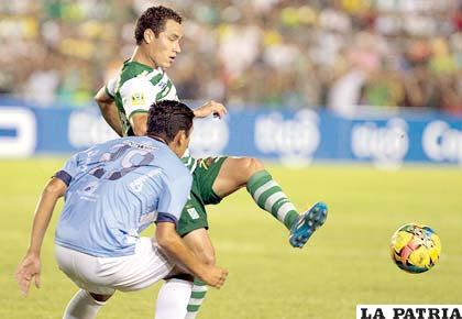 Oriente ganó en la ida por 3-2 el 23/02/2014