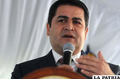 Presidente de Honduras, Juan Orlando Hernández