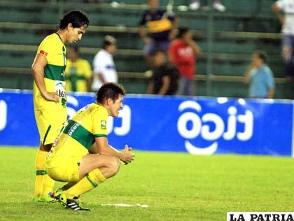 Bejarano y Hoyos, jugadores de Oriente Petrolero