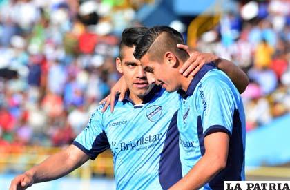 Gutiérrez y Eguino, jugadores del plantel de Bolívar