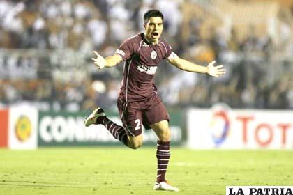 Paolo Goltz defensor del Lanús