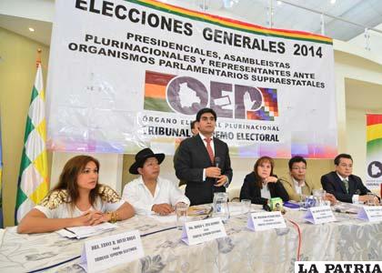 Tribunal Supremo Electoral aprobó reglamento para distribuir circunscripciones