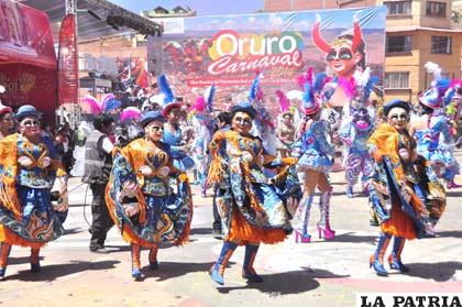 La Morenada Central Oruro estará presente en la entrada