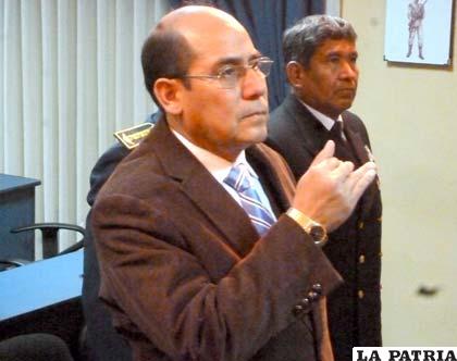 Fernando Zeballos, nuevo viceministro de Defensa y Desarrollo Integral