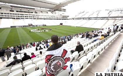 El estadio de Sao Paulo que fue inaugurado