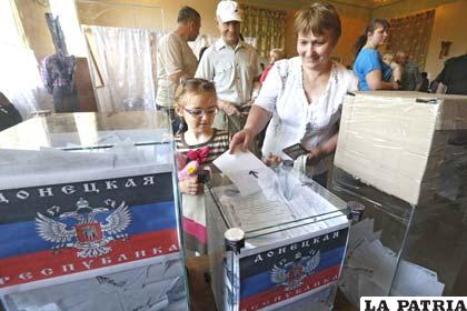 Ucrania quiere ser independiente según resultados de referéndum