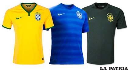Las casacas oficial y alterna que utilizará en el Mundial 2014
