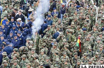 Movilización de suboficiales y sargentos de las Fuerzas Armadas