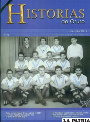 La tapa del número 25 de Historias de Oruro