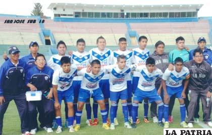 El equipo juvenil de San José 