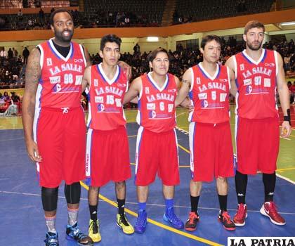 El equipo de Meta La Salle de Tarija