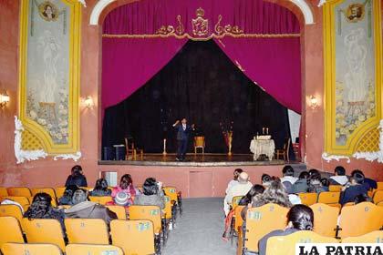 Espacio interior del Teatro Palais Concert