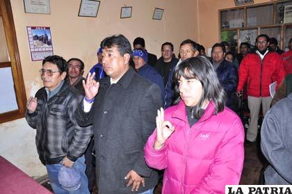 Miembros del Comité Electoral