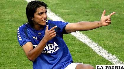 Marcelo Martins es el goleador del Cruzeiro