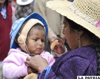 La madre, un ángel enviado por Dios