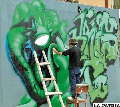 “Grafiteros” enseñarán sus secretos