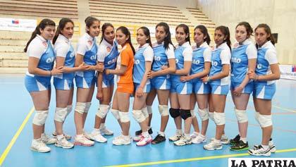Selección femenina de voleibol de Oruro