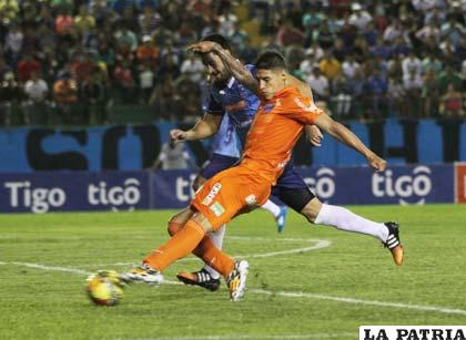 En el partido de ida venció Blooming 1-0 en Santa Cruz el 22/02/2015