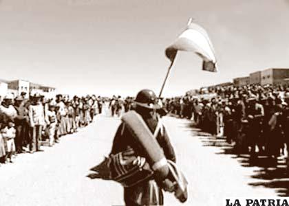 Una escena de la histórica Marcha por la Vida