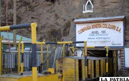 El distrito de Colquiri, tendrá aumento de sueldos y sus trabajadores garantizan rentabilidad de la mina