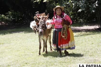 “La India María” en una de películas que filmó en México