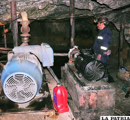 Sector de bombeo de aguas ácidas de San José