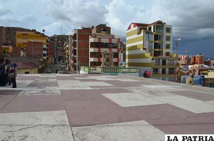 Este será el lugar donde se emplazará la estación del teleférico