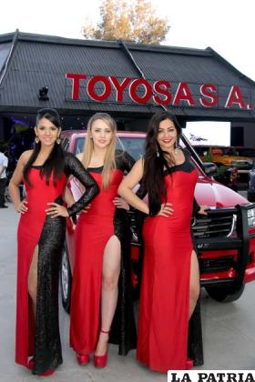 Carolina Oliveira, Ana Gomes y Livia Souza