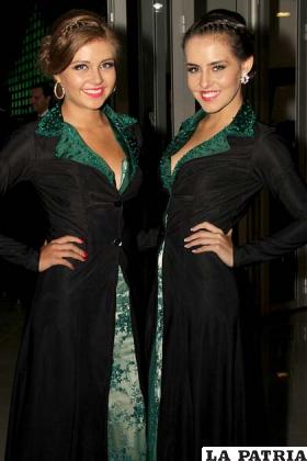 Camila Zegarra y Carla Andrea Ortuño
