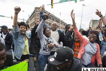 Miles de manifestantes en Baltimore en un nuevo día de protestas