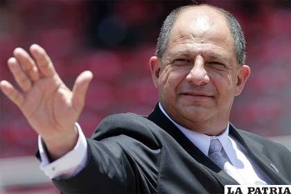 Guillermo Solíz, presidente de Costa Rica