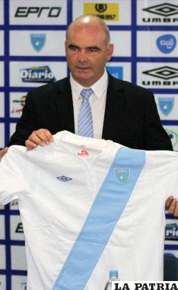 Iván Franco Sopegno, director técnico de la selección de Guatemala