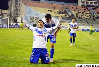 Ronald Puma fue autor de tres goles en el partido