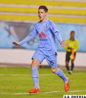 Callejón es goleador de Bolívar