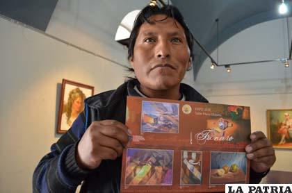 Funaro en nueva incursión artística en Cochabamba