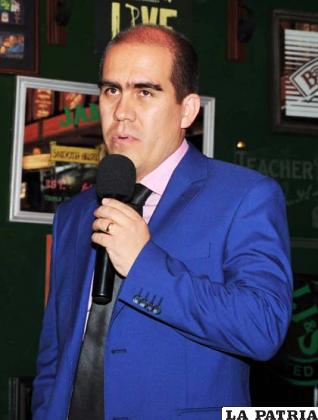 Fernando Humérez, presidente de la Liga