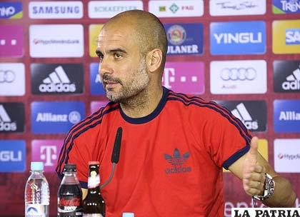 Pep Guardiola, entrenador de Bayern Múnich