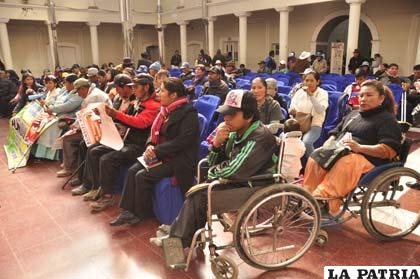 Personas con discapacidad contarán con equipos de rehabilitación