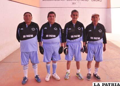 Los jugadores del plantel de Río Ingenio