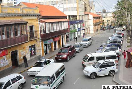 Se pretende evitar el ingreso masivo de los vehículos particulares al centro de la ciudad