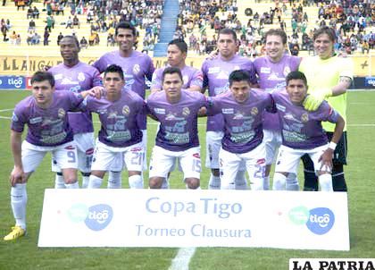 El equipo de Real Potosí