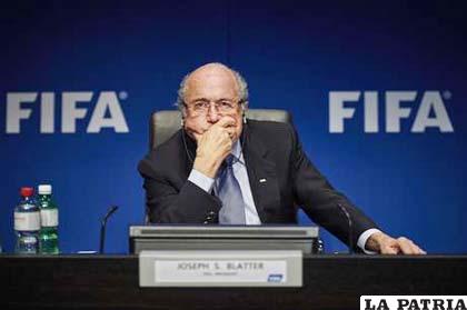 Joseph Blatter presidente de la FIFA
