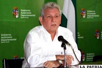 Gobernador electo de Santa Cruz, Rubén Costas 