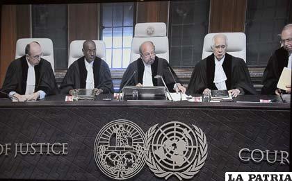 Jueces de la Corte Internacional de Justicia de La Haya