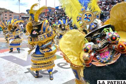 El colorido del Carnaval de Oruro nuevamente este fin de semana